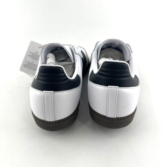 Adidas Women's Cloud White Core Black Gum Samba Original Shoes Size 9.5 - Picture 7 of 13